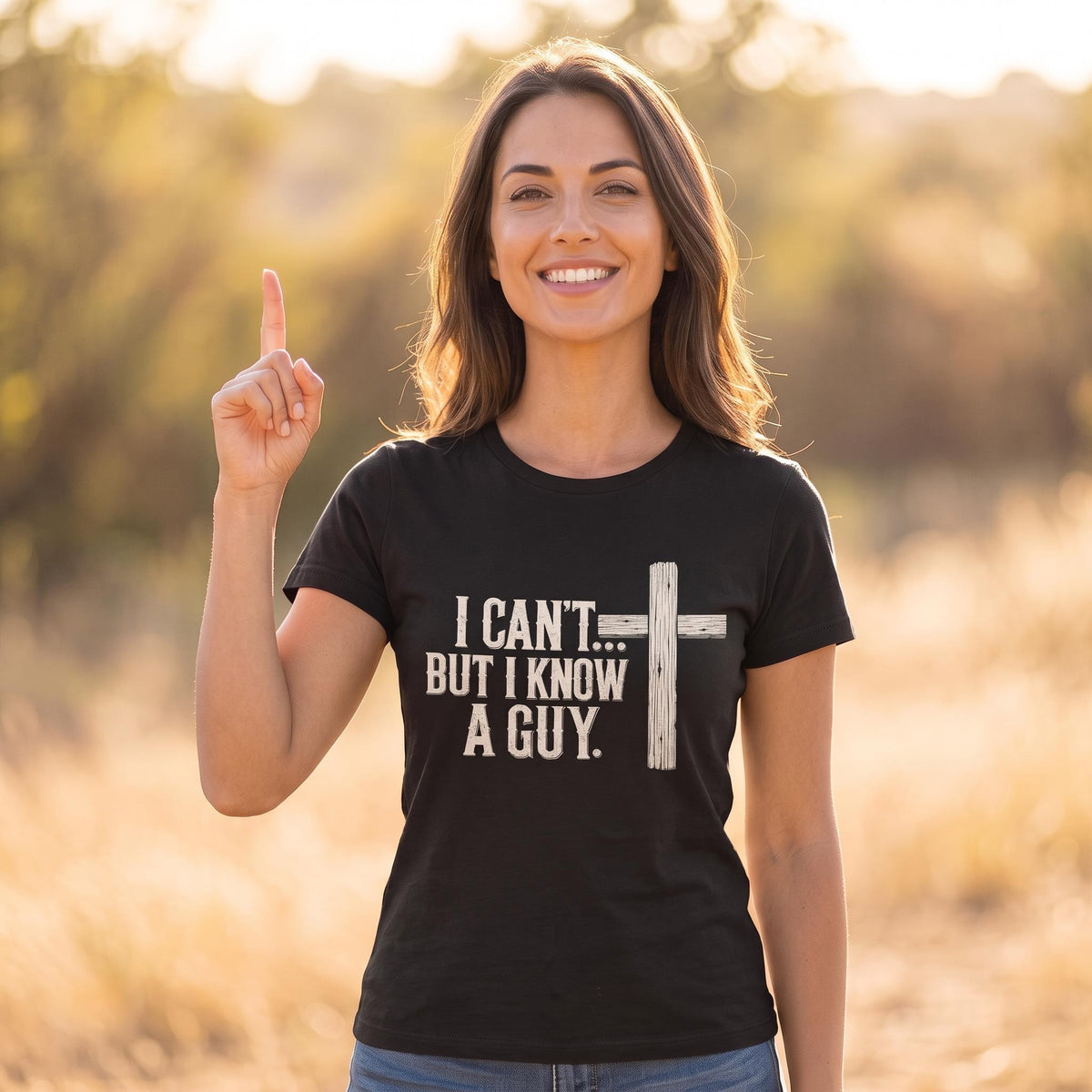I Can't But I know A Guy Premium Tee
