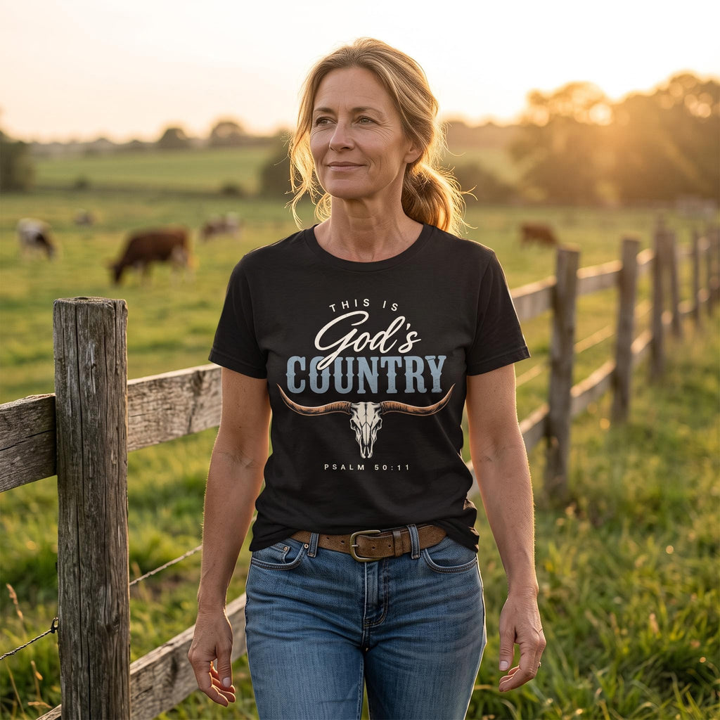 This Is God's Country" T-Shirt — Psalm 50:11