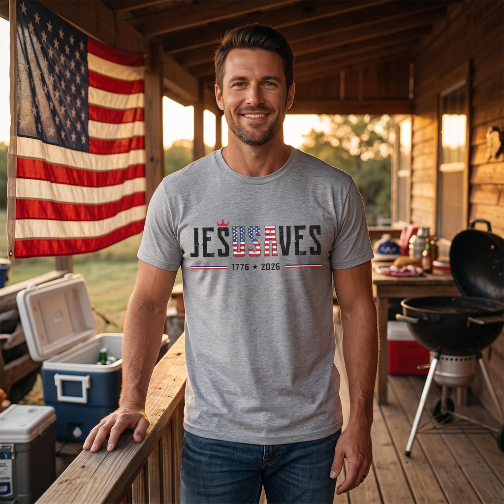 Jesus Saves premium tshirt