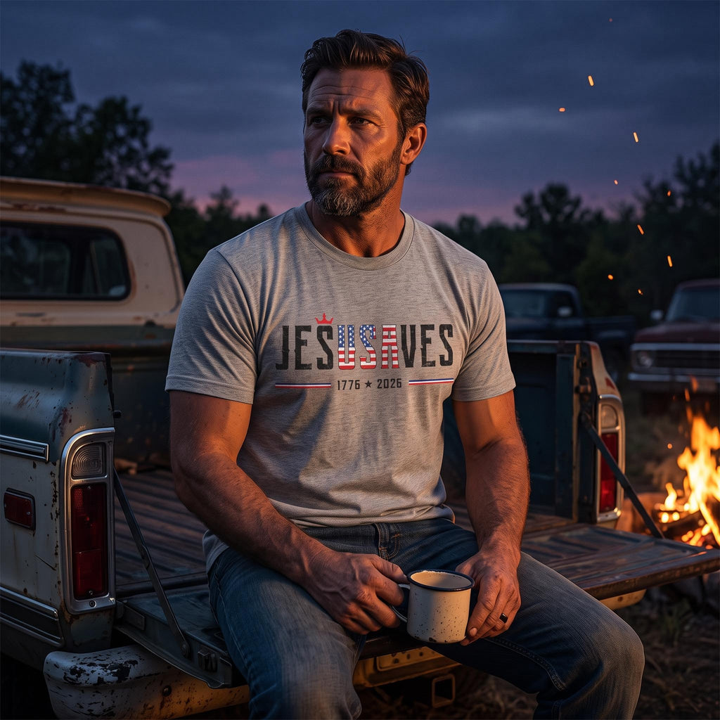 Jesus Saves premium tshirt