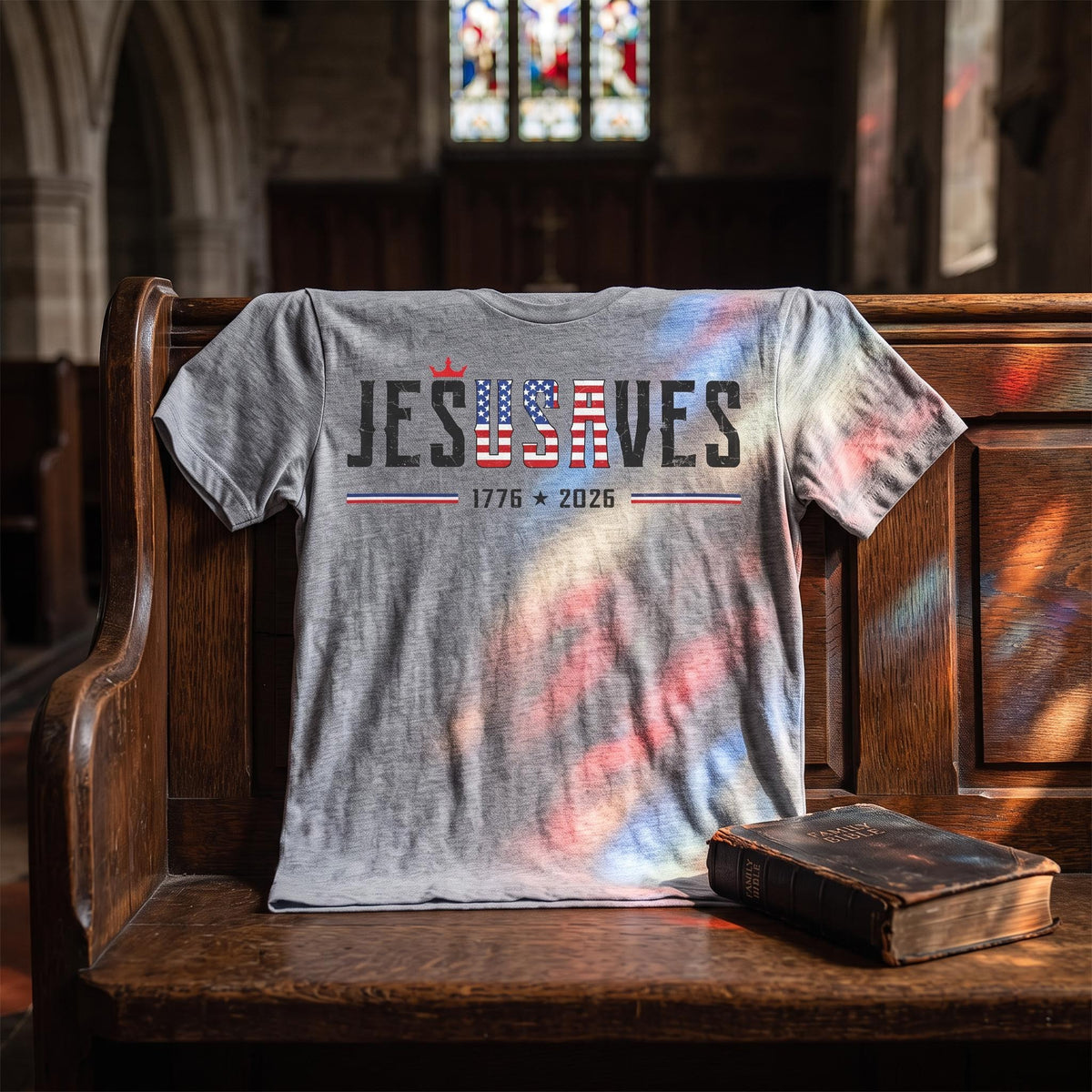 Jesus Saves premium tshirt