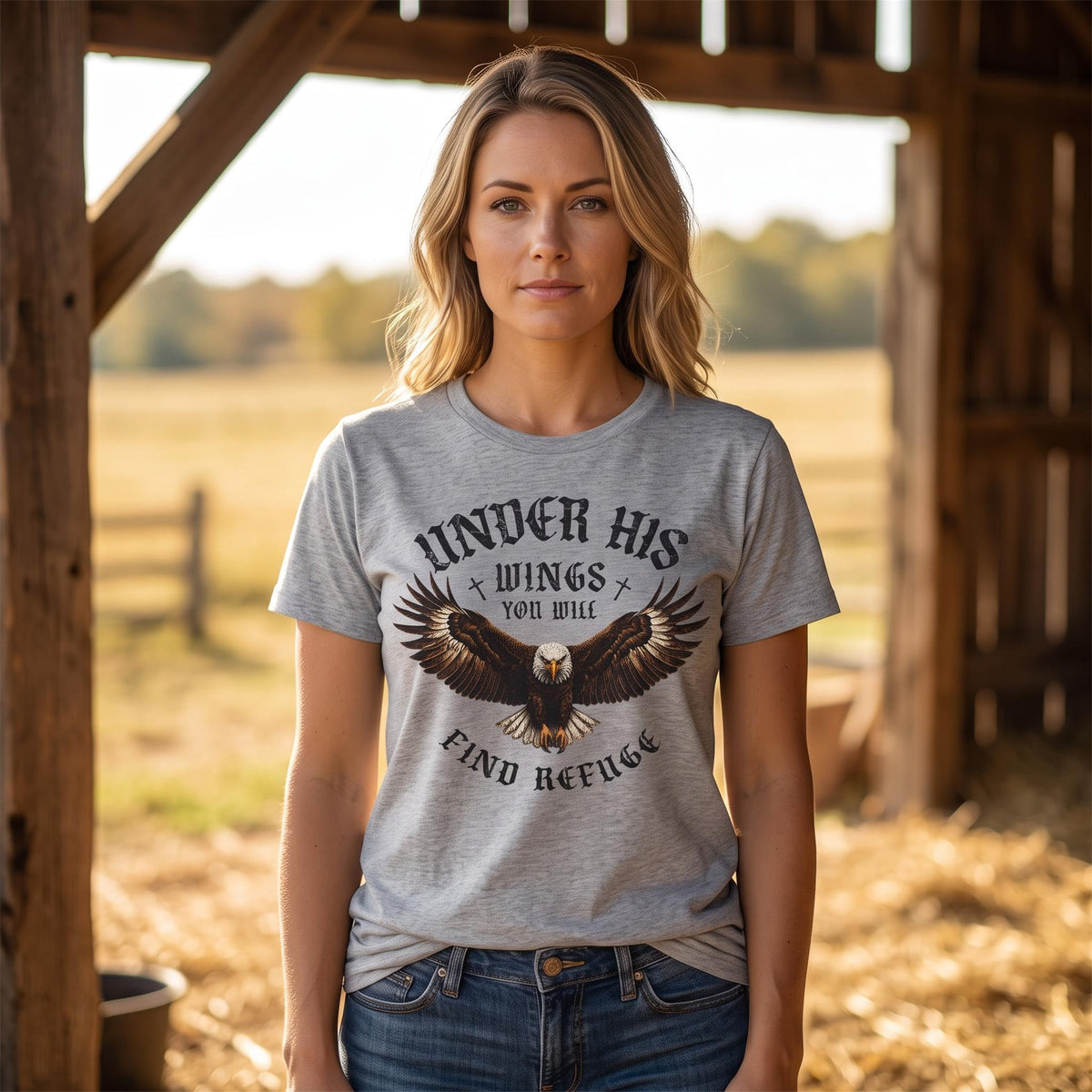 Under His Wings Tee