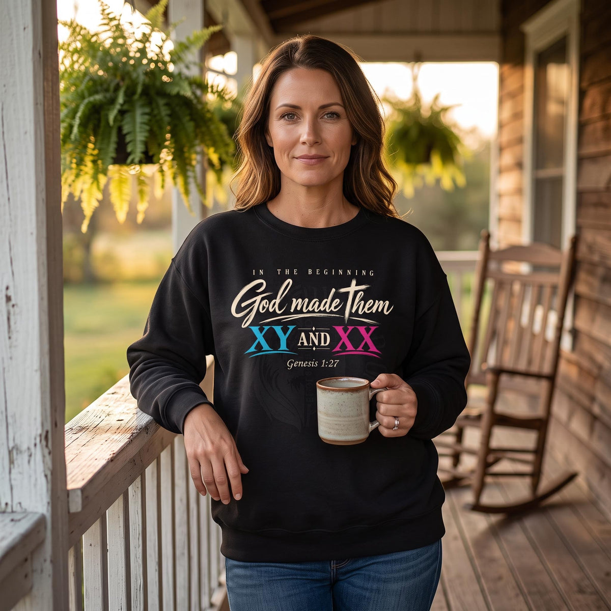 God Made Them XY And XX Sweatshirt