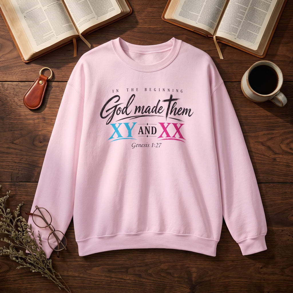 God Made Them XY And XX Sweatshirt