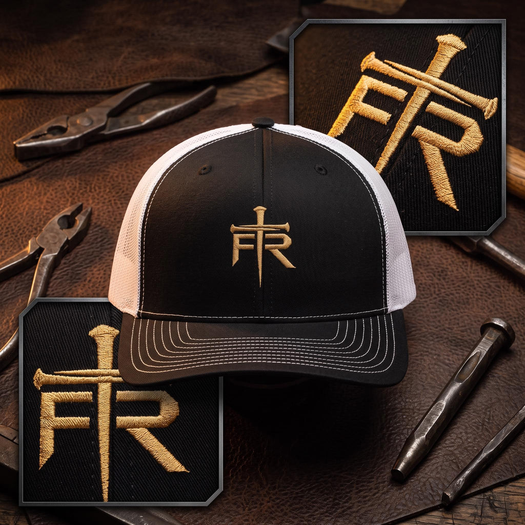 Forged Remnant "FR" Logo Richardson 112 Snapback — Gold