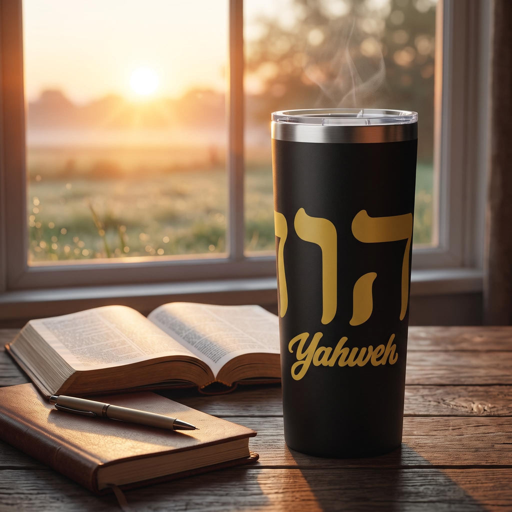 Yahweh Stainless Steel 22oz Insulated Tumbler