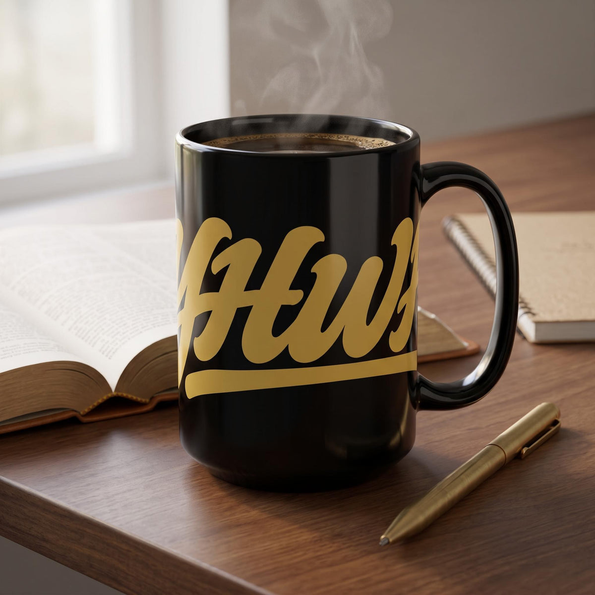 Yahweh - Black 15oz Coffee Mug
