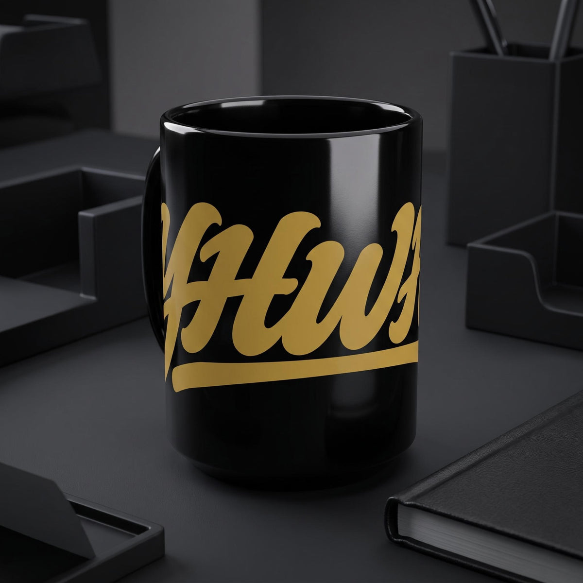 Yahweh - Black 15oz Coffee Mug