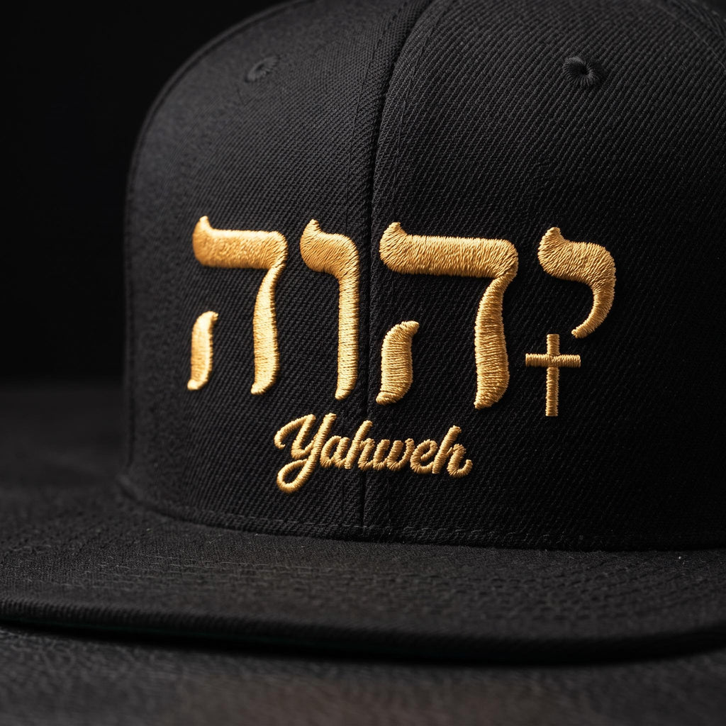 Redeemed Cross Flat Bill Snapback Hat