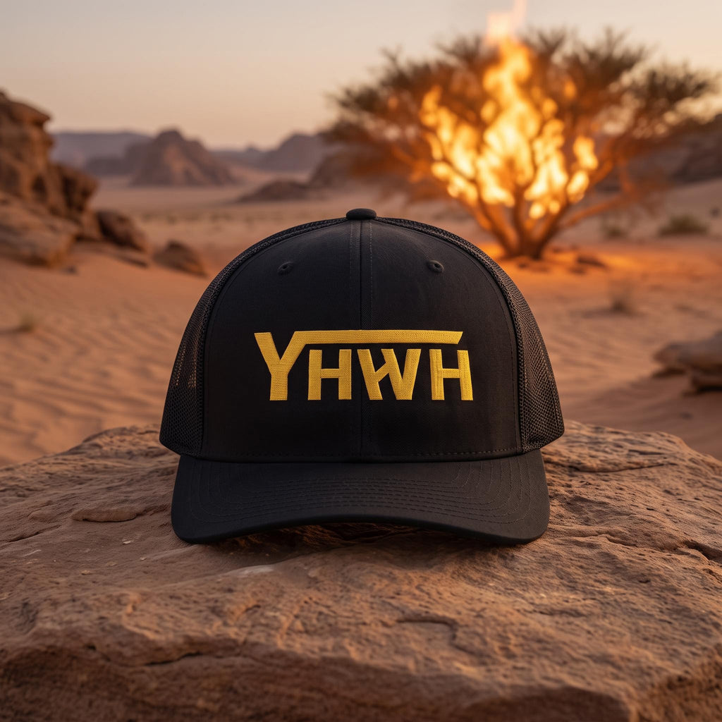 Yhwh Gold Richardson Snapback Hat