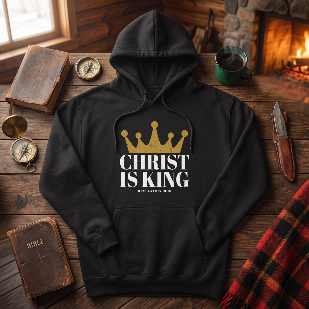 Christ Is King Premium Hoodie for Men