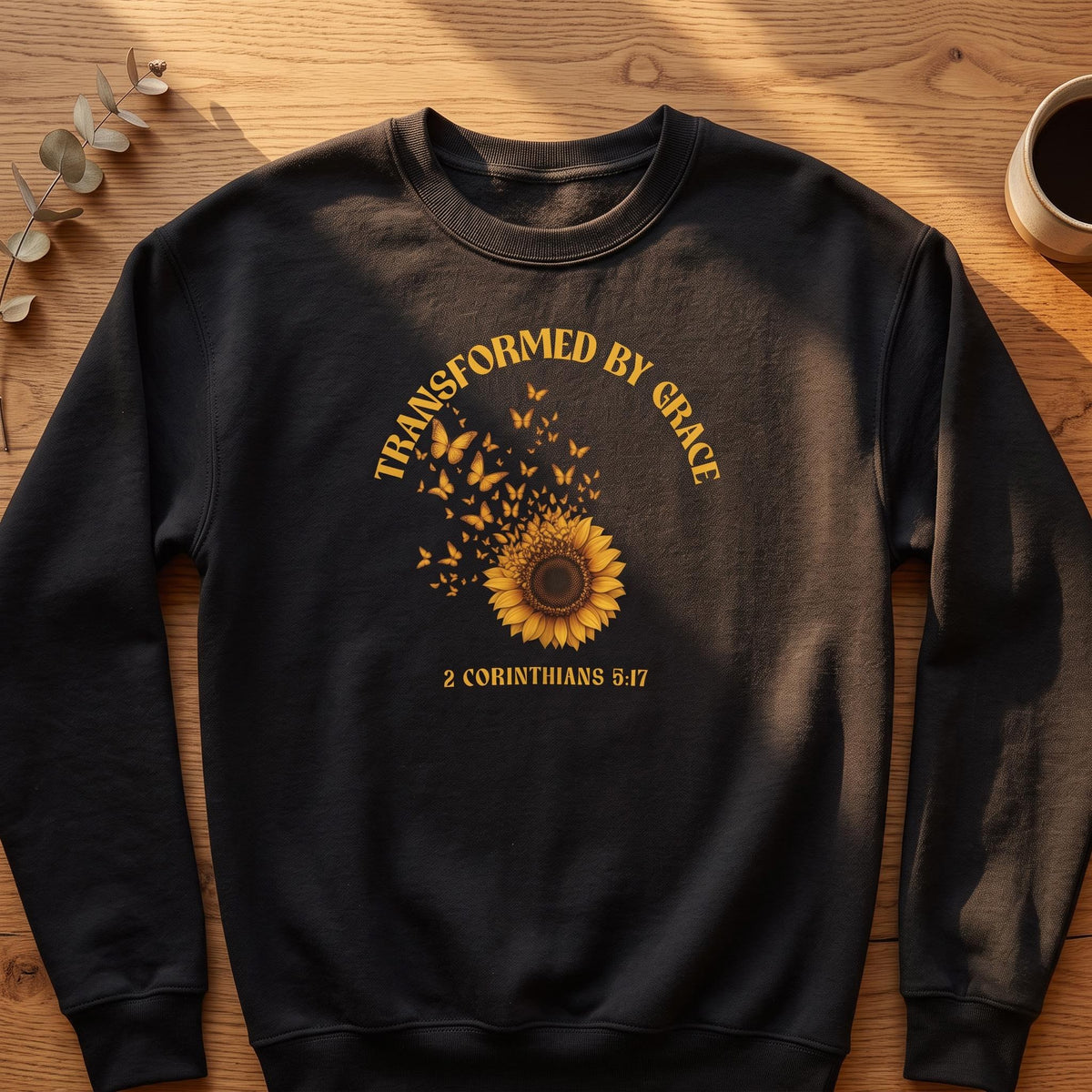Transformed by Grace Women's Premium Crewneck