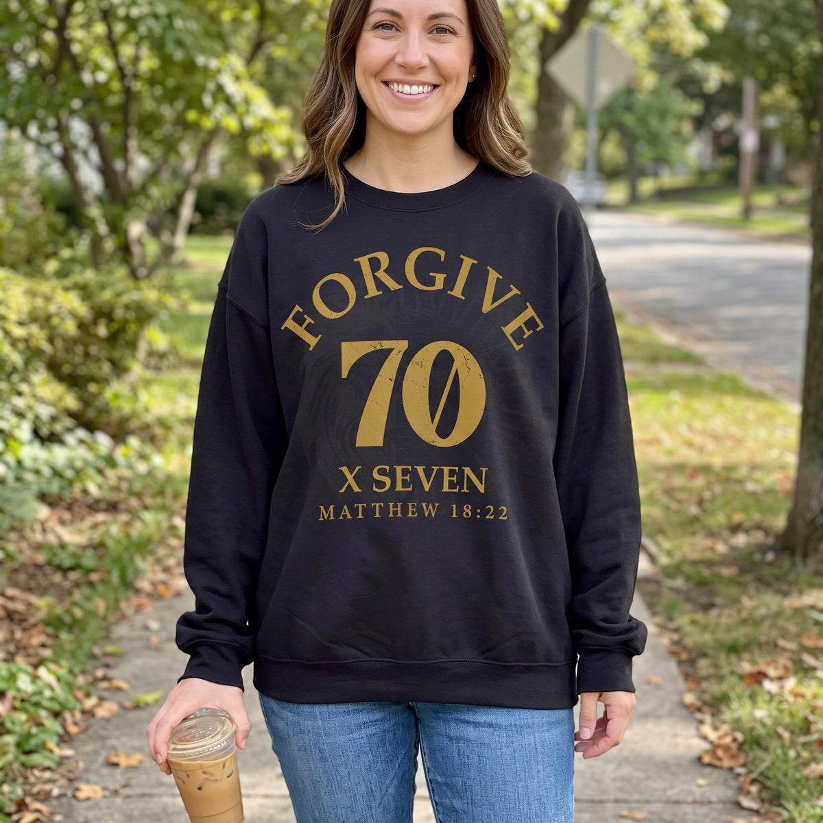 Forgive 70 x Seven Super Soft Crewneck Sweatshirt