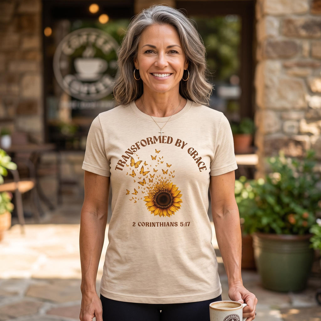 Transformed by Grace Premium Women’s Tee