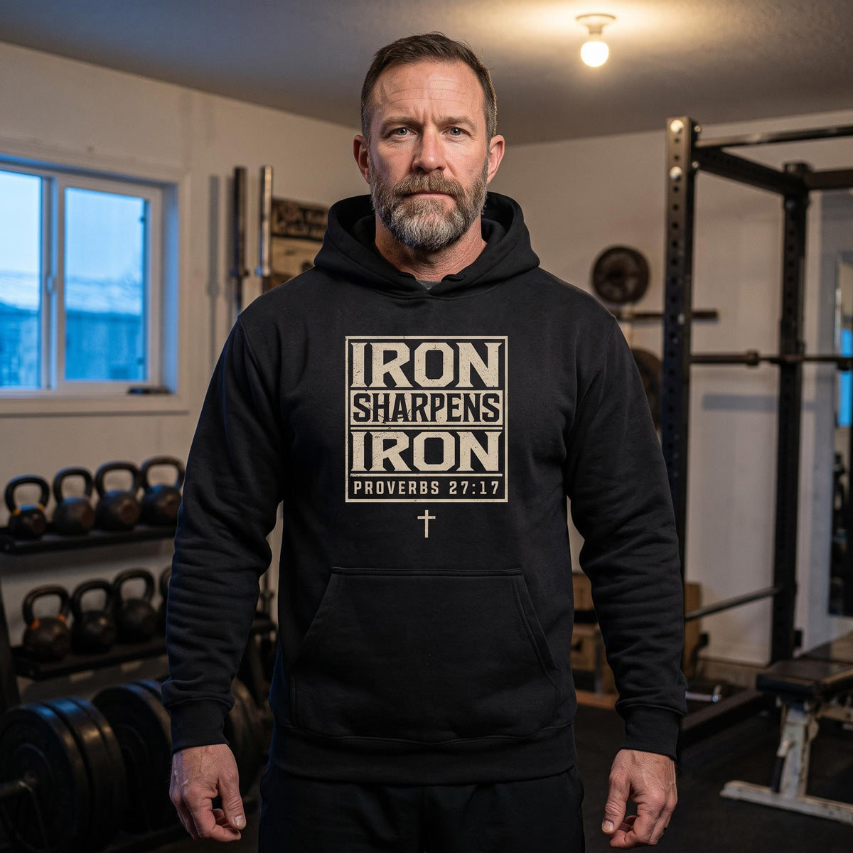 Iron Sharpens Iron Men's Hoodie