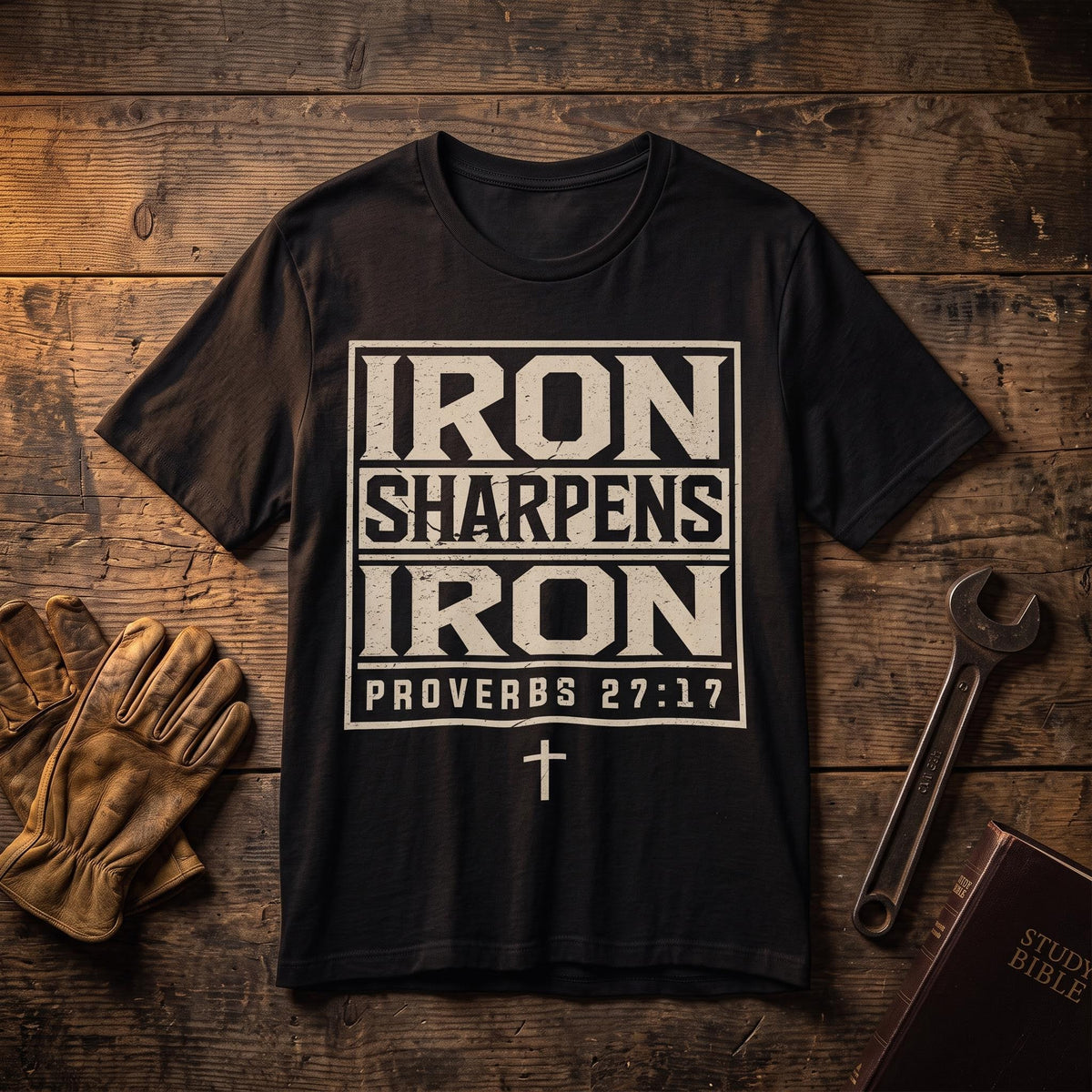 Iron Sharpends Iron Men's Premium Tee
