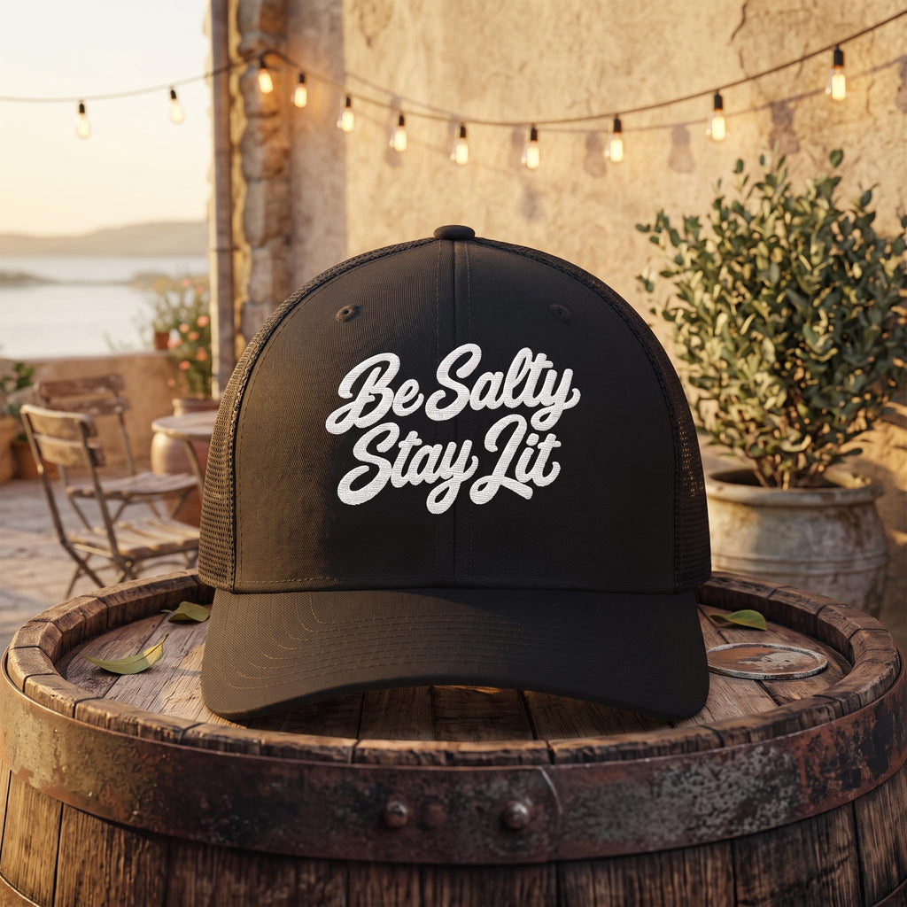 Be Salty, Stay Lit Richardson 112 Snapback